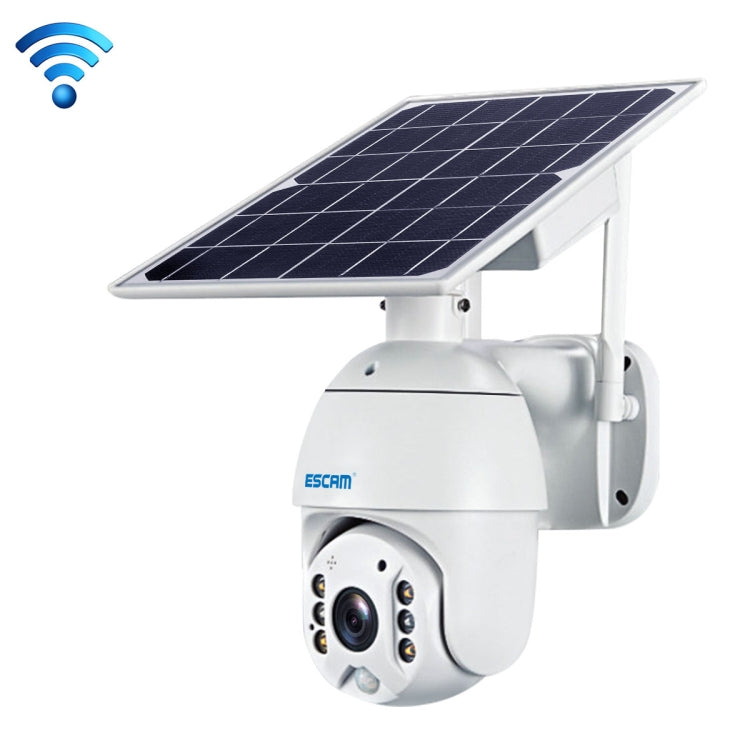 ESCAM QF280 HD 1080P IP66 Waterproof WiFi Solar Panel PT IP Camera without Battery, Support Night Vision / Motion Detection / TF Card / Two Way Audio, without Battery ESCAM QF280 HD 1080P IP66 Waterproof WiFi Solar Panel PT IP Camera without Battery, Support Night Vision / Motion Detection / TF Card / Two Way Audio, without Battery